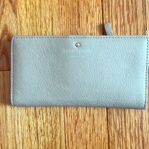 Kate Spade grey/beige wallet